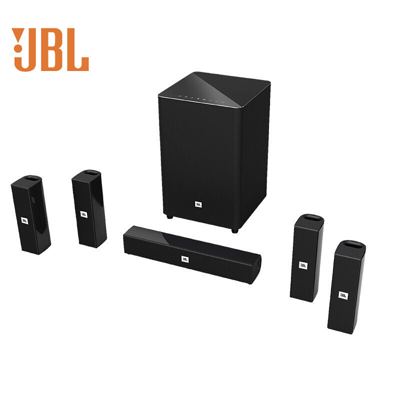 jbl cinema 325 蓝牙音响 5.1声道 家庭影院