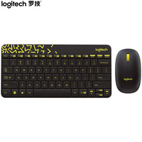罗技（Logitech）MK240 Nano 黑色 无线键盘鼠标套装