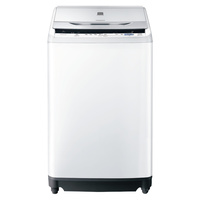 日立（HITACHI）XQB80-BCV全自动波轮洗衣机8公斤大容量变频电机 经典白 