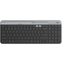 罗技（Logitech）K580 黑色 轻薄多设备无线键盘 蓝牙键盘 办公键盘 笔记本键盘 超薄 全尺寸