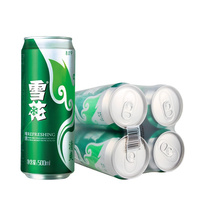 雪花 清爽易拉罐啤酒（组合装） 500ml*4