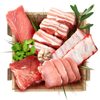 鼎腾食品 猪肉组合C套餐  3600g（后腿精肉290g*2+大排370g*2+梅肉450g*2+东坡肉370g*2+肋排320g*2）
