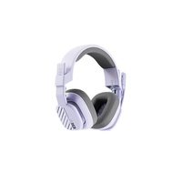 罗技（Logitech）Astro A10 紫色升级款 电竞头戴式耳机 立体声