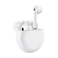 HUAWEI 华为 Freebuds 4E 陶瓷白 有线充版 无线蓝牙耳机 半开放主动降噪2.0 空气感舒适佩戴 高解析音质