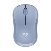罗技（Logitech）M221 雾霾蓝 无线静音鼠标 光学追踪/静音/微型USB