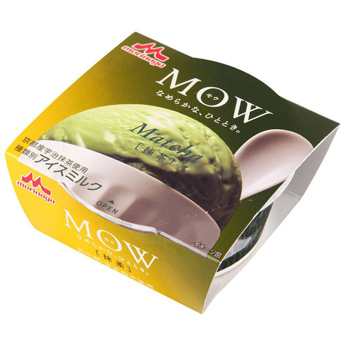 森永 摩尔抹茶味冰淇淋10盒装 122gx10 日本进口