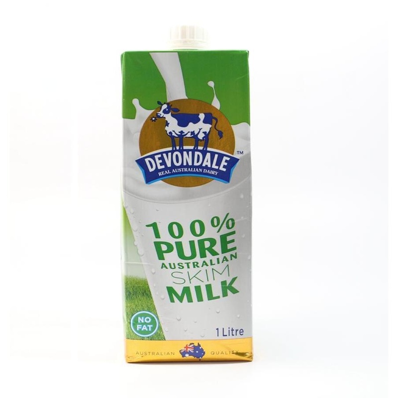 澳大利亚 进口牛奶 德运(devondale) 部分脱脂牛奶 1l*10 整箱装
