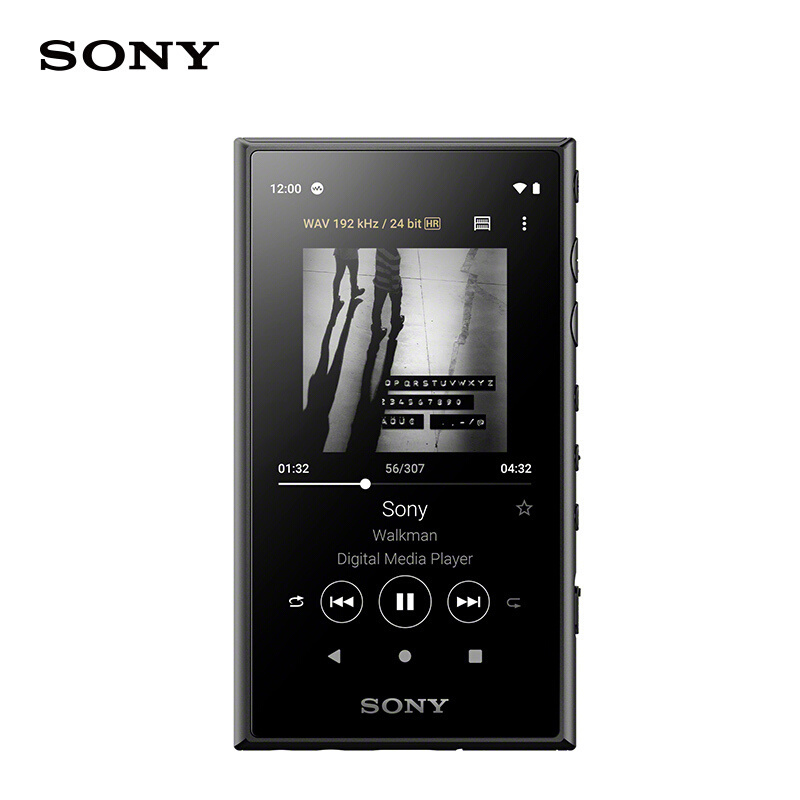 索尼(sony)nw-a105 无线hi-res 安卓9.0 高解析度音乐播放器 mp3 黑色