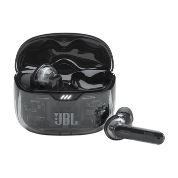 JBL蓝牙耳机】JBL TUNE BEAM 黑色琉璃荚真无线蓝牙耳机智能降噪入耳式