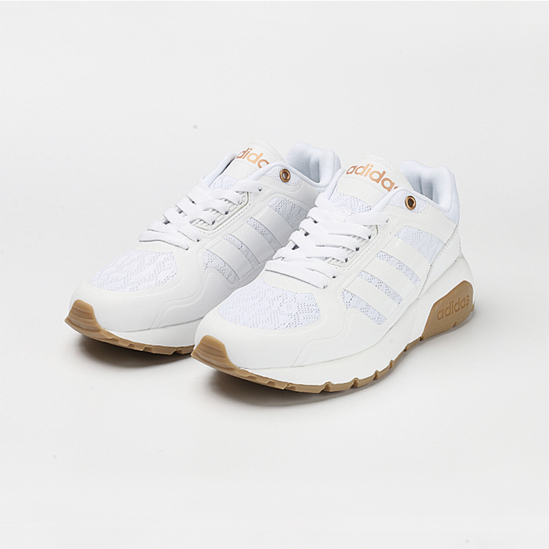 adidas neo woman 跑步鞋 bb9826 白 尺码3.